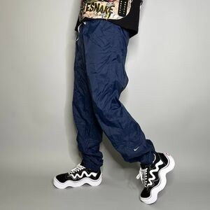 Nike Vintage Track Pants Navy Blue